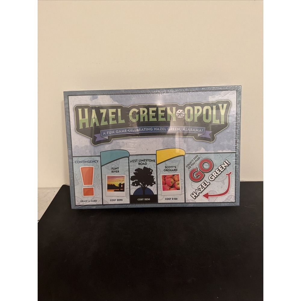 Hazel Green Olopy Monopoly L Board Game New Sealed Box